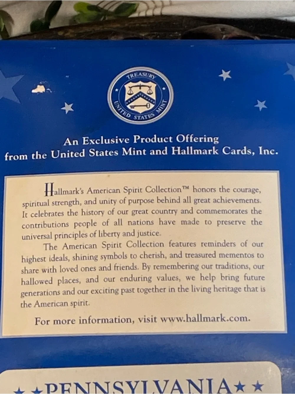 Hallmark ornament from